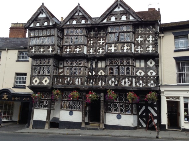 Feathers Hotel Ludlow - Copyright 2014 Kay/wavesandpebbles